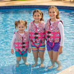 Chaleco Salvavidas Infantil Ajustable Love Pool24k Piscina - Lhua Store