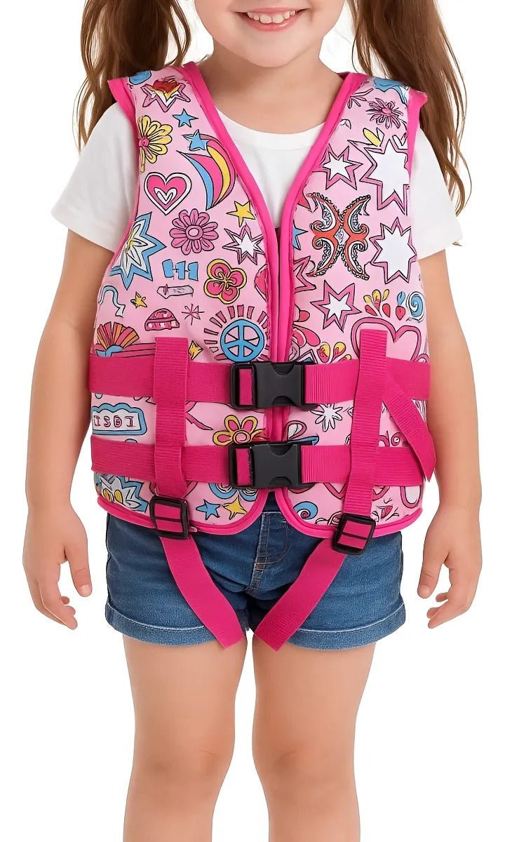 Chaleco Salvavidas Infantil Ajustable Summer Pool24k Piscina - Lhua Store