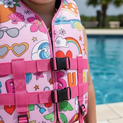 Chaleco Salvavidas Infantil Ajustable Summer Pool24k Piscina - Lhua Store