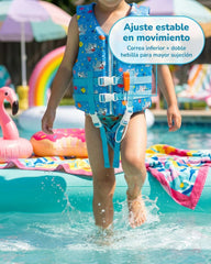 Chaleco Salvavidas Infantil Ajustable Tiburon Pool24k Piscina - Lhua Store