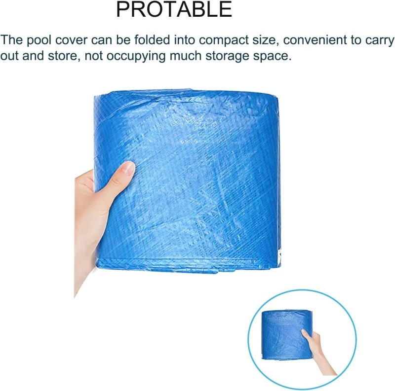 Cobertor Cubre Piscina Redonda 305cm Pool24k Verano - Lhua Store