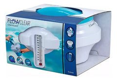 Dispensador de Cloro Flotante Piscina con Termómetro Bestway 58701 - Lhua Store