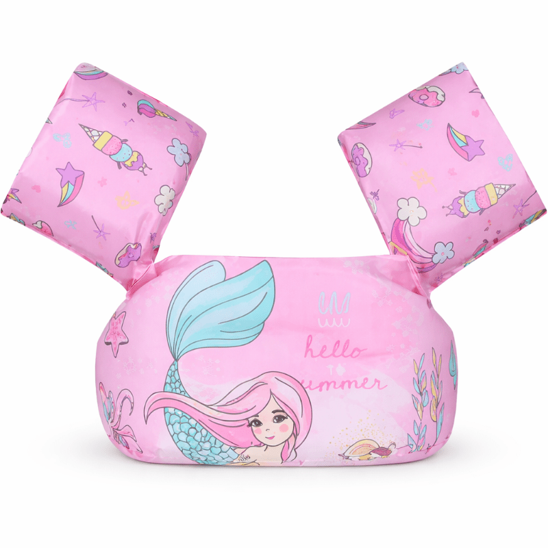 Flotador Con Alitas Niña Unicornio Bebe Arcoíris 2 A 6 Años - Lhua Store