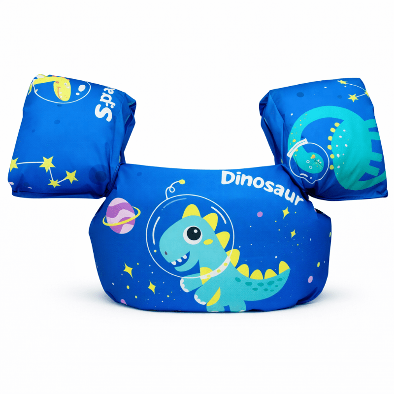 Flotador Con Alitas Niño Dinosaurio Astronauta Chaleco 2 A 6 Años - Lhua Store