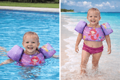 Flotador Con Alitas Sirenita Chaleco 2 A 6 Años Niñas - Lhua Store