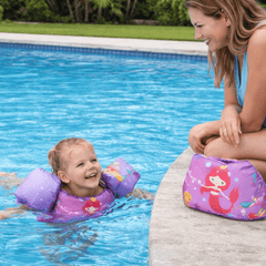 Flotador Con Alitas Sirenita Chaleco 2 A 6 Años Niñas - Lhua Store