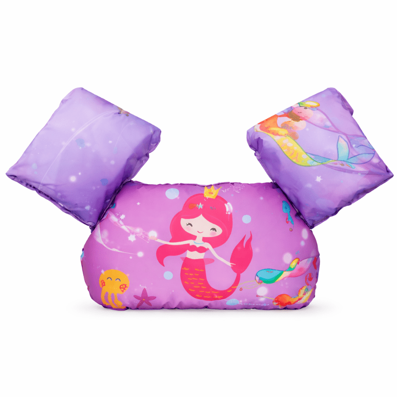 Flotador Con Alitas Sirenita Chaleco 2 A 6 Años Niñas - Lhua Store