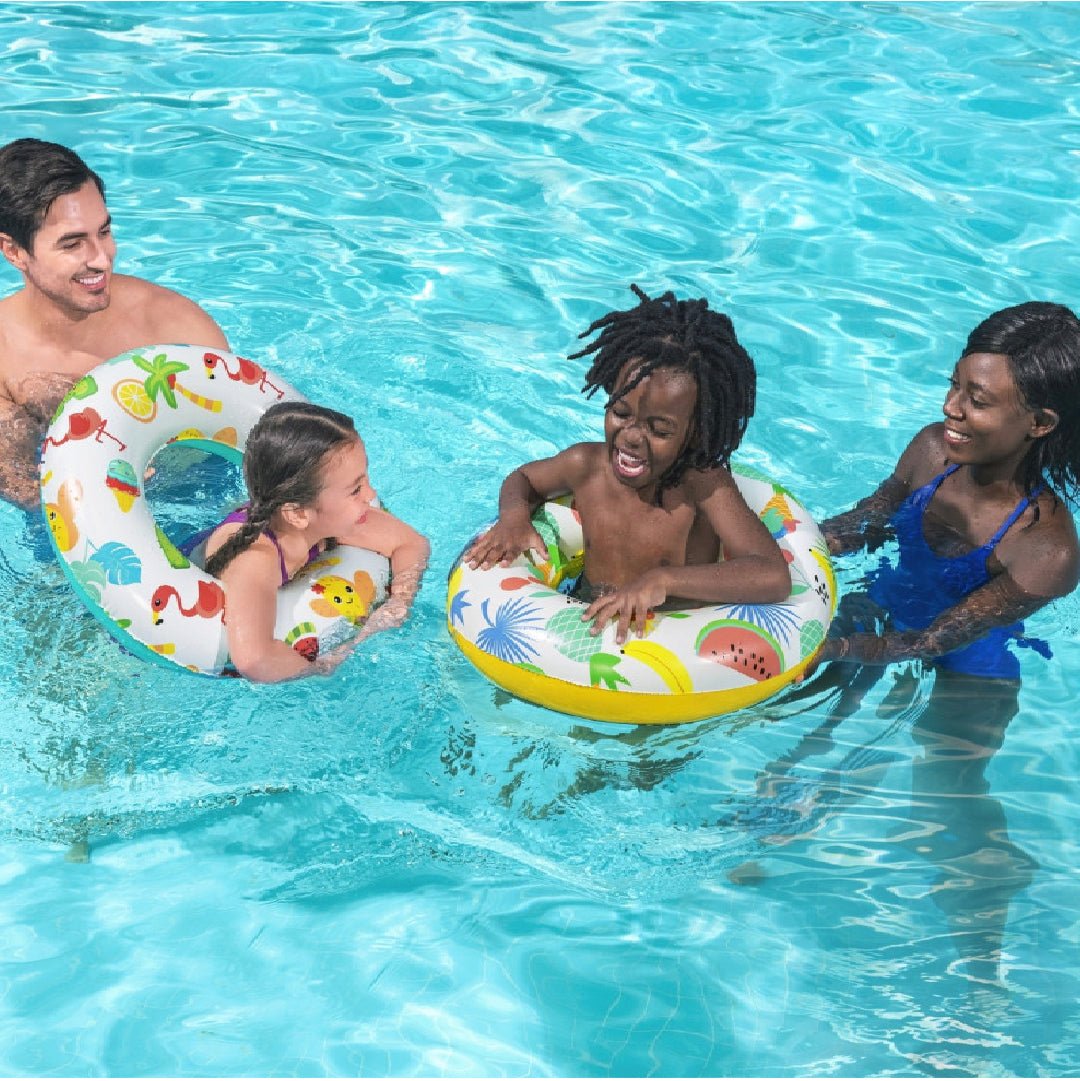 Flotador Inflable Aro Tropical 61cm Bestway 36014 - Lhua Store