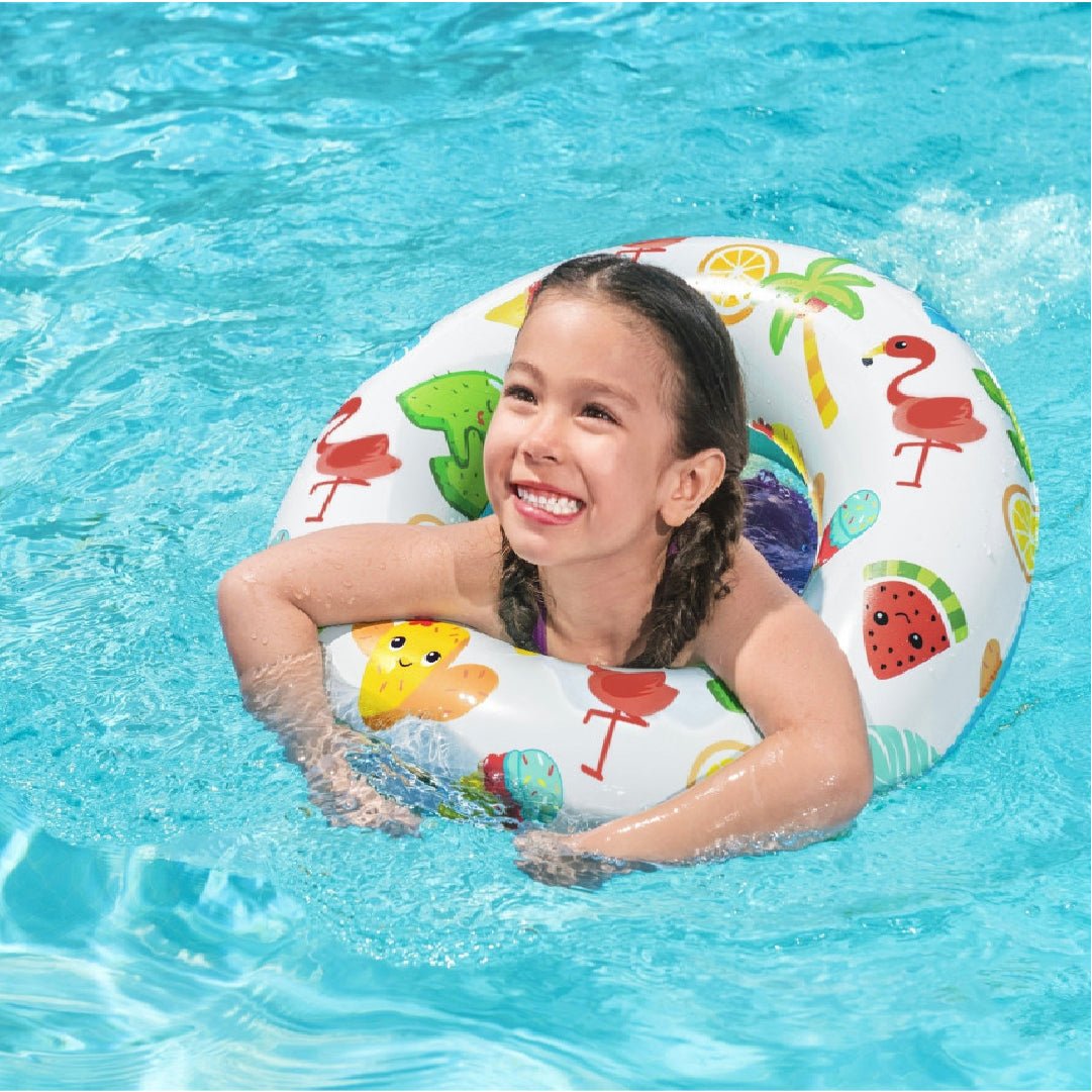 Flotador Inflable Aro Tropical 61cm Bestway 36014 - Lhua Store