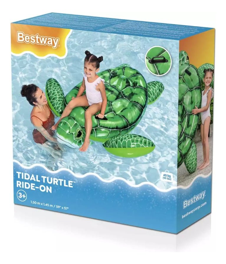 Flotador Inflable Tortuga 150cm Piscina Bestway 41524 - Lhua Store