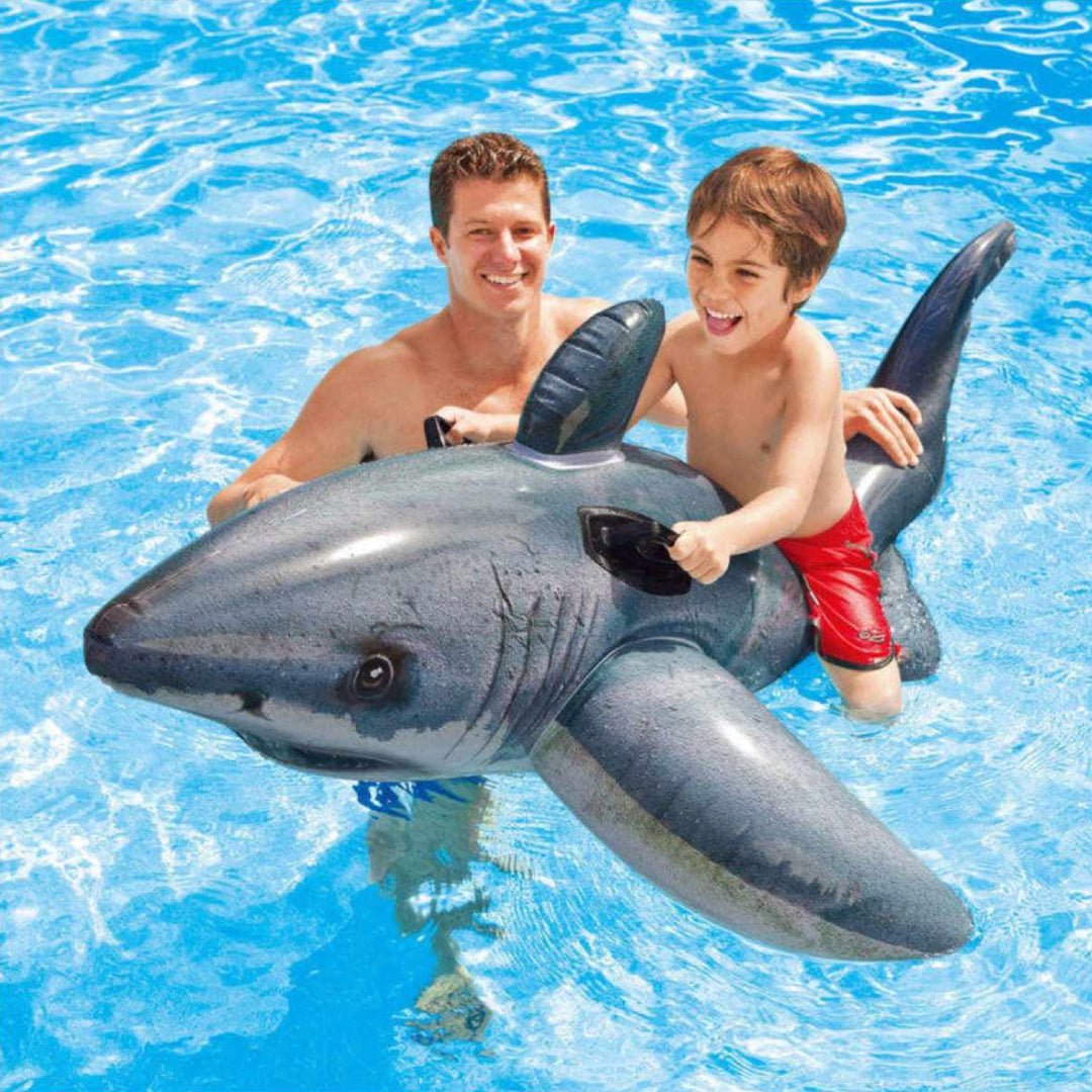 Flotador Tiburon Inflable 170cm Piscina Verano Intex 57525 - Lhua Store