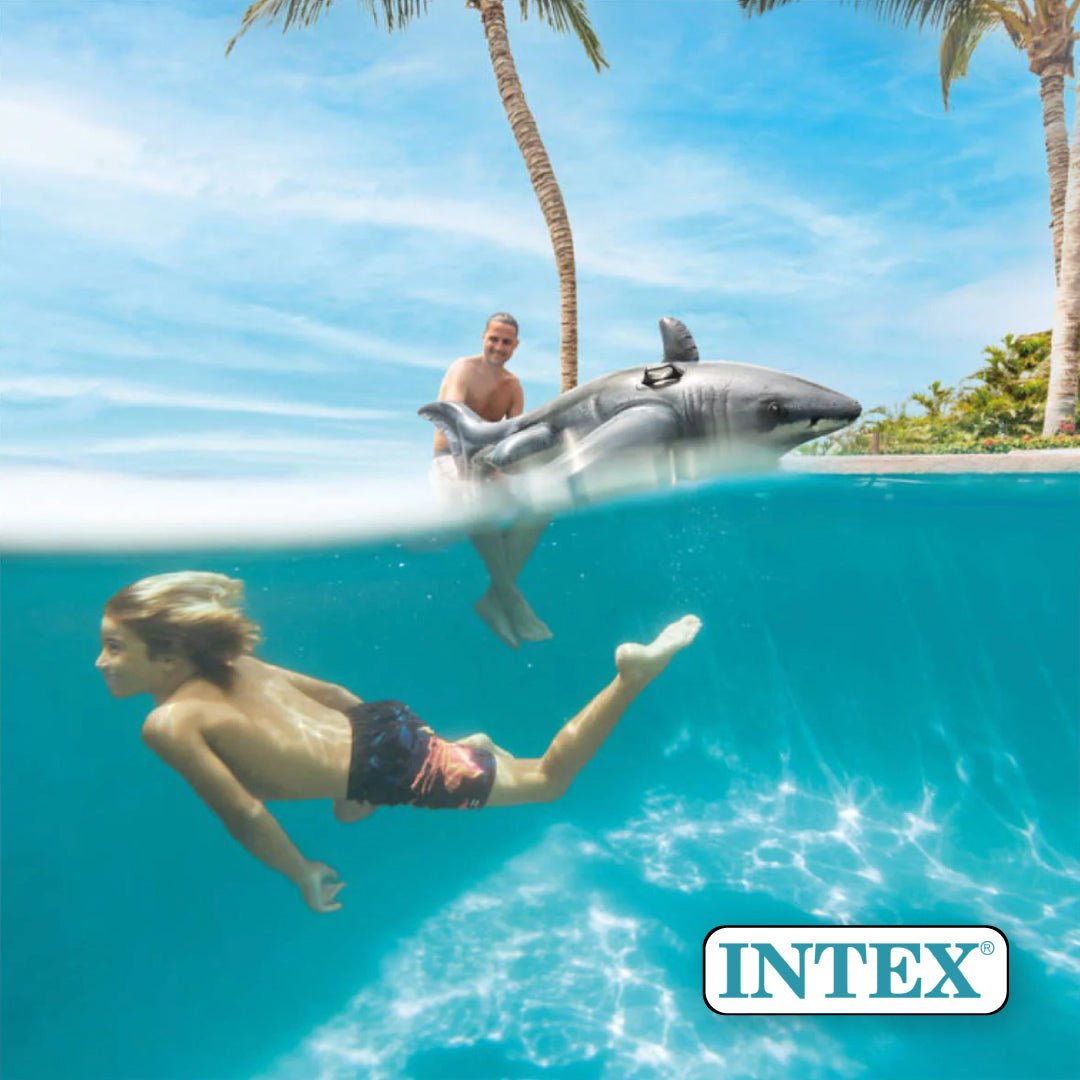 Flotador Tiburon Inflable 170cm Piscina Verano Intex 57525 - Lhua Store