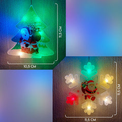 Guirnalda Cascada Multicolor 30 Led Decoración Navidad - Lhua Store