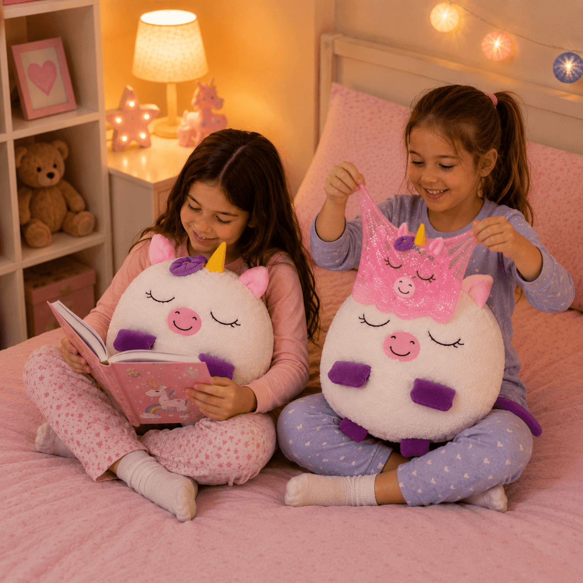 Happy Napper Bolso de Dormir 120cm Unicornio Blanco - Lhua Store