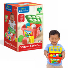 Juego Balde Bloques De Encaje Bebé Didáctico Baby Clementoni - Lhua Store
