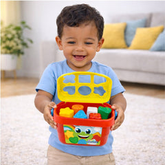 Juego Balde Bloques De Encaje Bebé Didáctico Baby Clementoni - Lhua Store