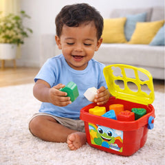 Juego Balde Bloques De Encaje Bebé Didáctico Baby Clementoni - Lhua Store