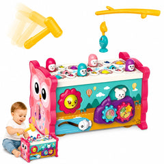 Juguete Didáctico 8 En 1 Montessori Educativo Bebe Niños Rosa - Lhua Store