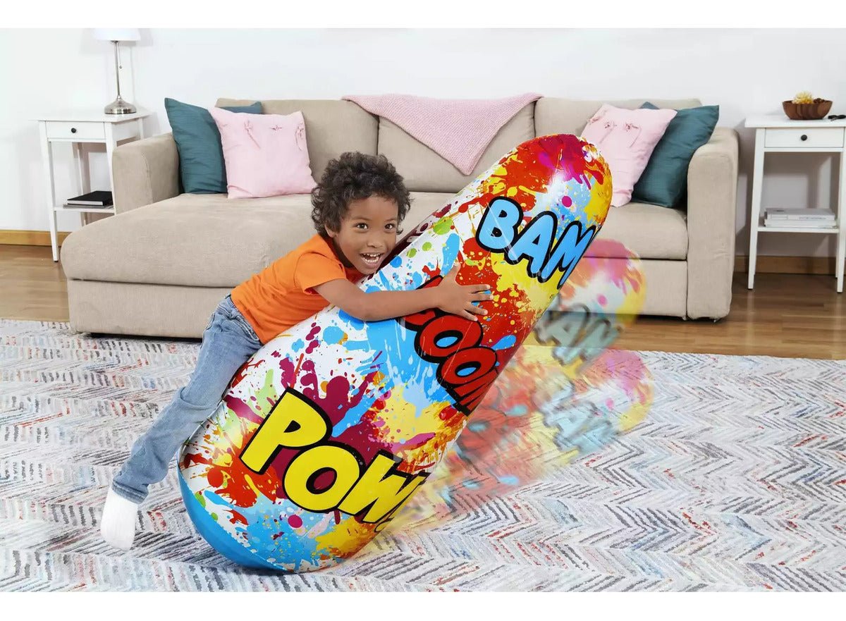 Juguete Inflable Mono Porfiado Comic 119cm Bestway 52630 - Lhua Store