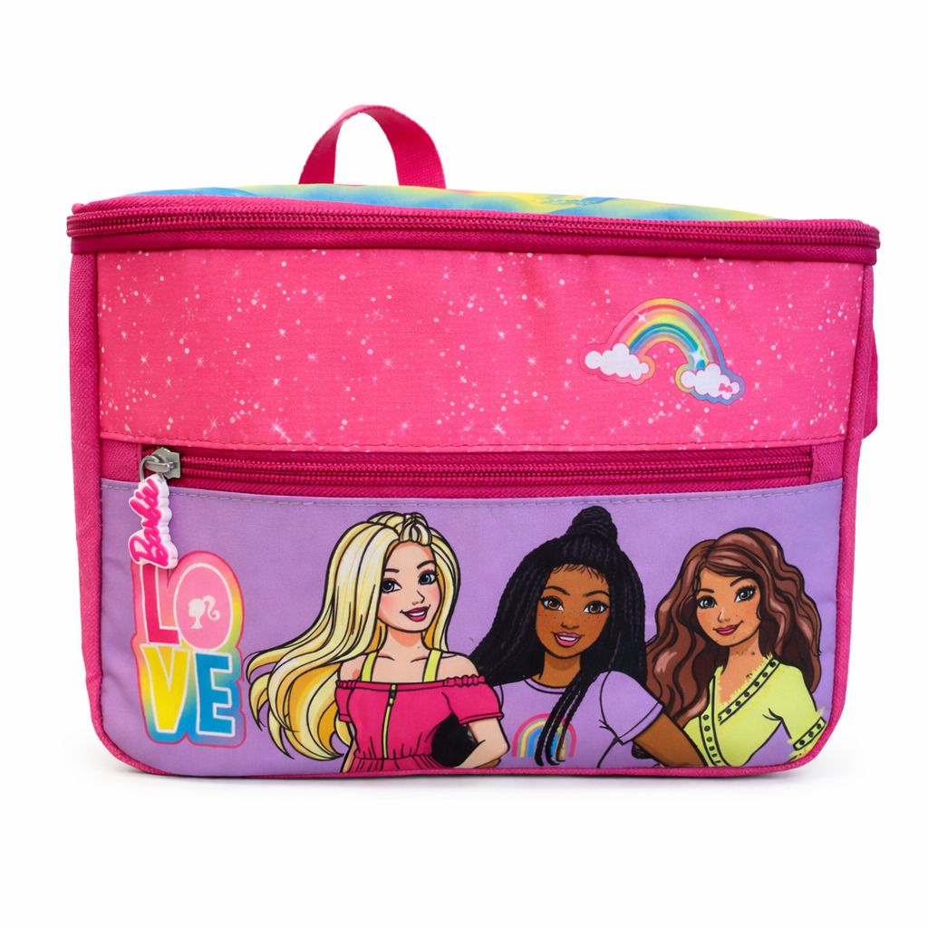 Lonchera Barbie Térmica Rosado Escolar Niña Original - Lhua Store