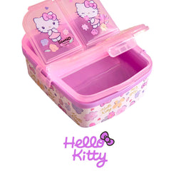 Lonchera Hello Kitty Triple Compartimiento Porta Snack Niñas - Lhua Store
