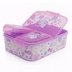 Lonchera Hello Kitty Triple Compartimiento Porta Snack Niñas - Lhua Store