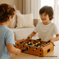 Mini Taca Taca Madera Niños Fútbol Portátil Futbolín - Lhua Store
