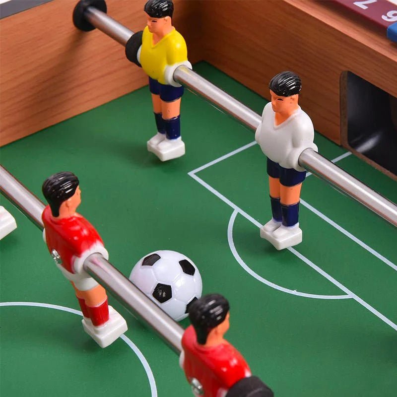 Mini Taca Taca Madera Niños Fútbol Portátil Futbolín - Lhua Store