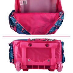 Mochila Barbie Con Ruedas Escolar Niña Original Infantil - Lhua Store
