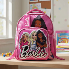 Mochila Barbie Escolar Niñas Con Lonchera Original Rosa - Lhua Store