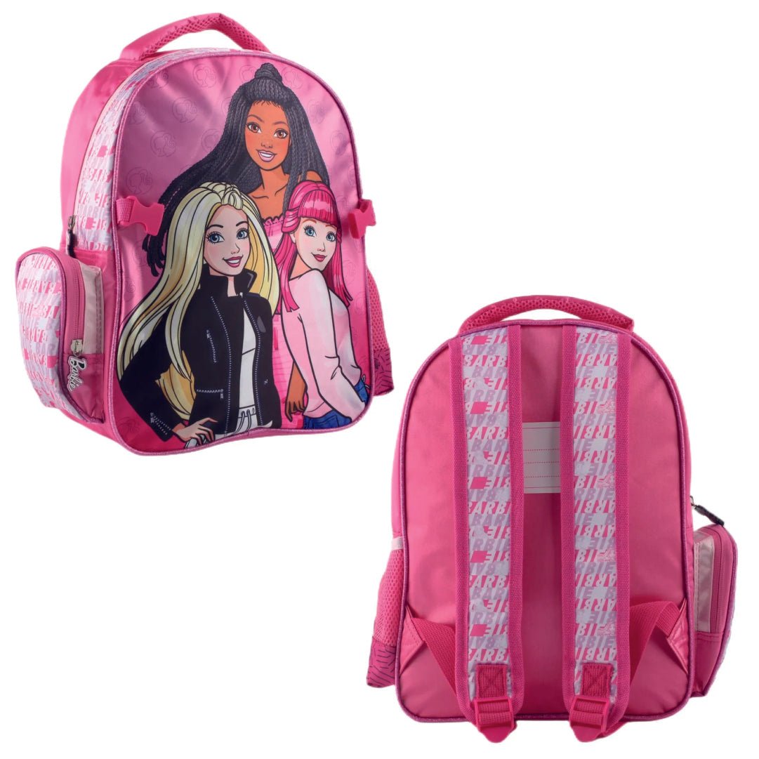 Mochila Barbie Escolar Niñas Con Lonchera Original Rosa - Lhua Store
