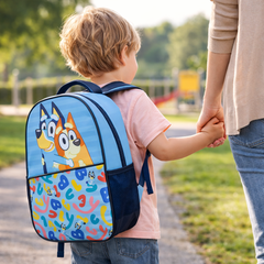 Mochila Bluey Escolar Original Jardín Infantil Niños - Lhua Store