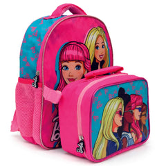 Mochila Escolar Barbie Con Lonchera Original Niña Infantil - Lhua Store