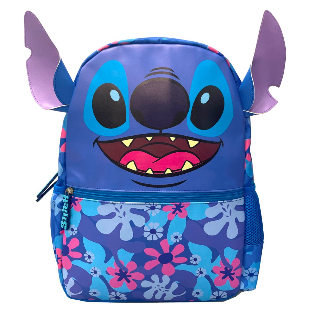 Mochila Infantil Stitch Disney 3d Con Capucha Niños - Lhua Store