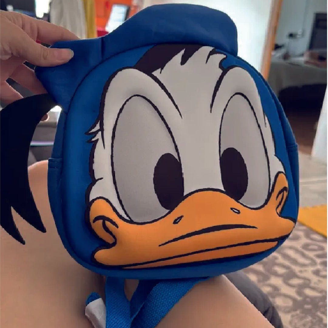 Mochila Pato Donald 3D Infantil Disney Con Arnés Seguridad - Lhua Store