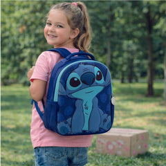 Mochila Stitch 3D Escolar Infantil Niña Disney Original - Lhua Store