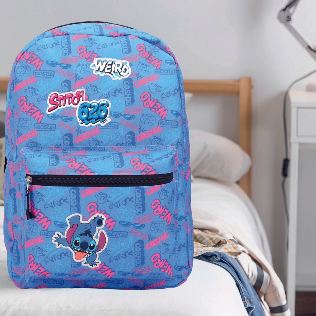 Mochila Stitch Escolar Disney Original Infantil Cosmic - Lhua Store