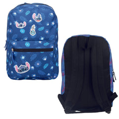Mochila Stitch Escolar Disney Original Infantil Floreado - Lhua Store
