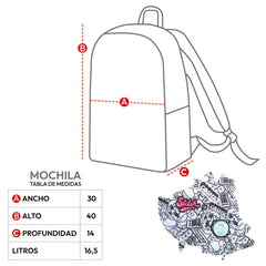 Mochila Stitch Escolar Disney Original Infantil Urbano - Lhua Store