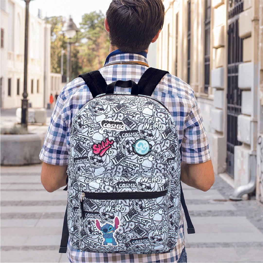 Mochila Stitch Escolar Disney Original Infantil Urbano - Lhua Store
