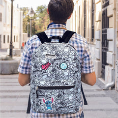 Mochila Stitch Escolar Disney Original Infantil Urbano - Lhua Store