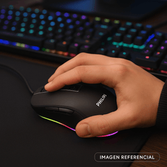 Mouse Gamer Philips G212 2800 Dpi 8 Botones - Lhua Store