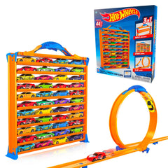 Organizador Hot Wheels 44 Autos Juguete Niños Con Pista Loop - Lhua Store
