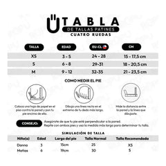 Patines 4 Ruedas Led Rupu Niñas Ajustable Sirena Aquapink - Lhua Store