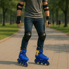 Patines Suixin Blue Roller En Linea Ajustable Adulto - Lhua Store