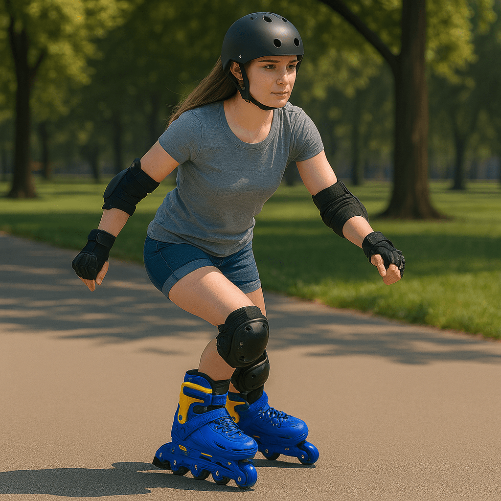 Patines Suixin Blue Roller En Linea Ajustable Adulto - Lhua Store