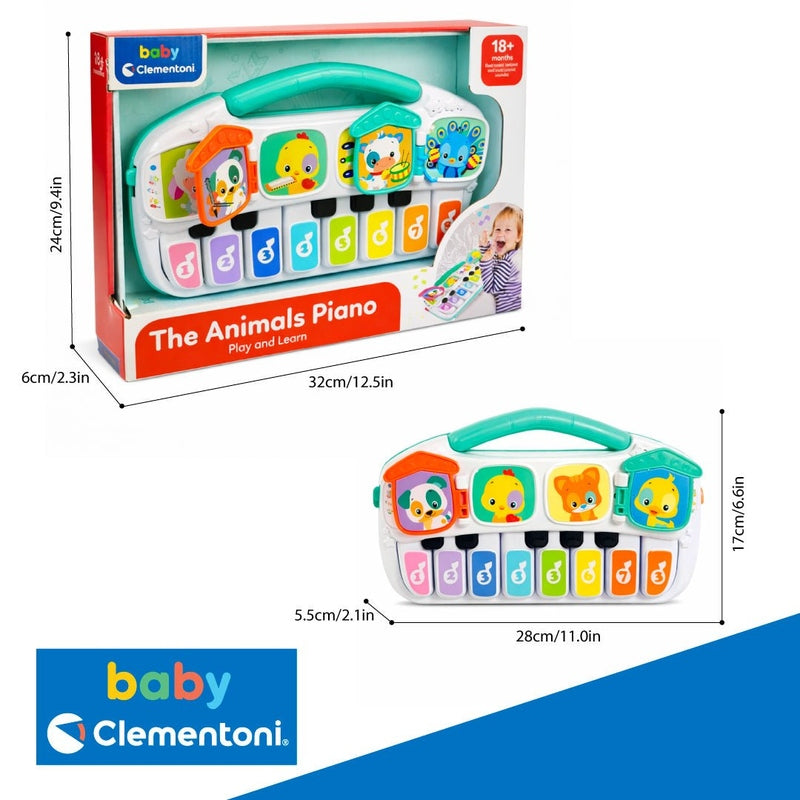 Piano Musical Juguete Bebé Animales Sonidos Baby Clementoni - Lhua Store