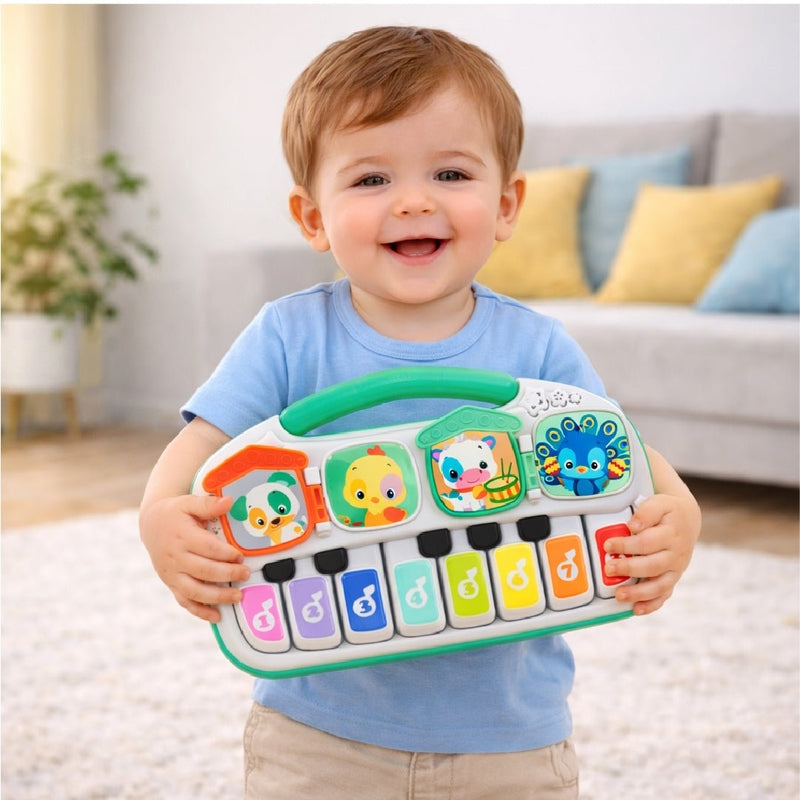 Piano Musical Juguete Bebé Animales Sonidos Baby Clementoni - Lhua Store