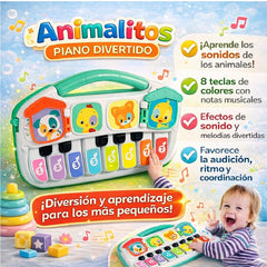 Piano Musical Juguete Bebé Animales Sonidos Baby Clementoni - Lhua Store