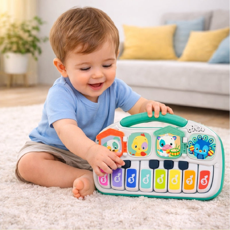 Piano Musical Juguete Bebé Animales Sonidos Baby Clementoni - Lhua Store